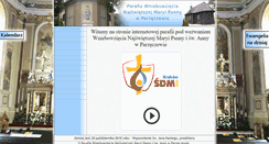 Desktop Screenshot of parafiaparzeczew.pl